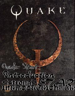 Box art for Quake