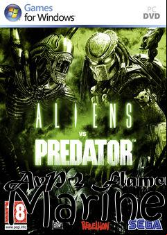 Box art for AvP 2 Flamer Marine