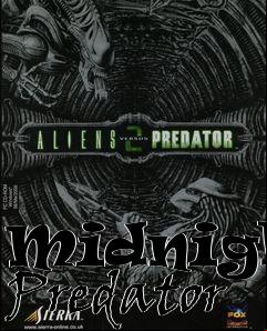 Box art for Midnight Predator