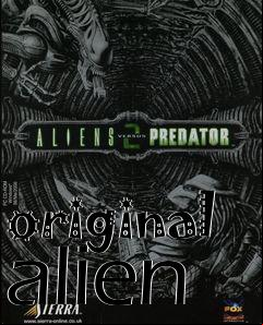 Box art for original alien