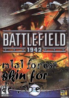Box art for m1a1 forest skin for dc .35e