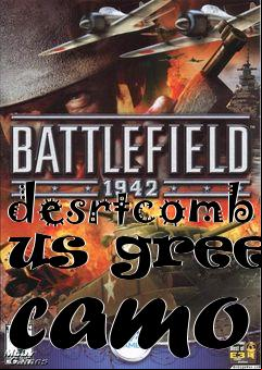 Box art for desrtcomb us green camo