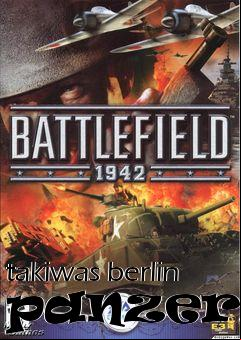 Box art for takiwas berlin panzeriv