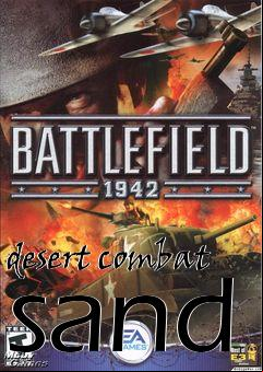 Box art for desert combat sand