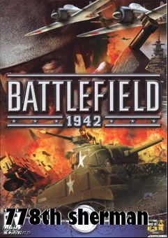 Box art for 778th sherman