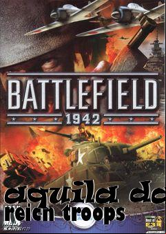 Box art for aquila das reich troops
