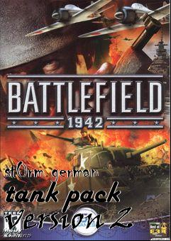 Box art for st0rm german tank pack version 2
