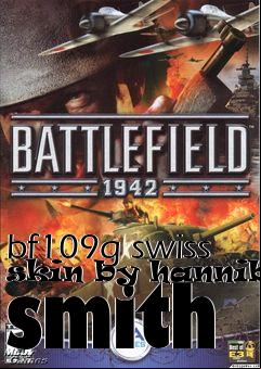 Box art for bf109g swiss skin by hannibal smith