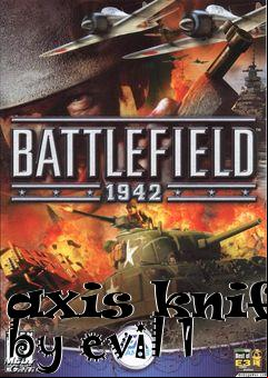 Box art for axis knife by evil 1