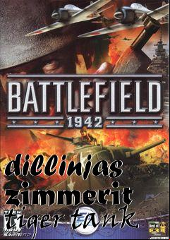 Box art for dillinjas zimmerit tiger tank