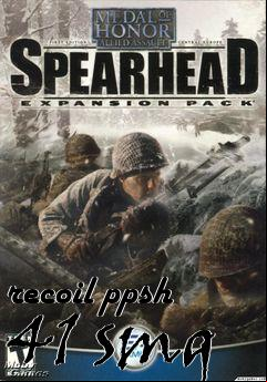 Box art for recoil ppsh 41 smg