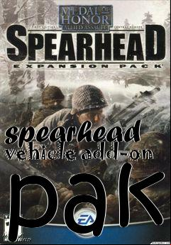 Box art for spearhead vehicle add-on pak