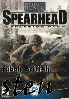 Box art for fubah british sten