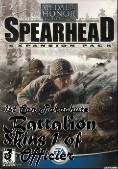 Box art for 1st Can Parachute Battalion Skins 1 of 3 -Officier