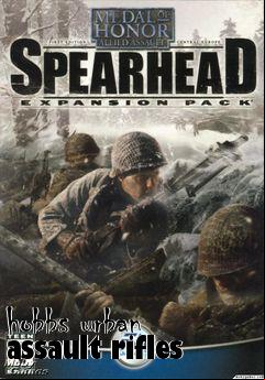 Box art for hobbs urban assault rifles