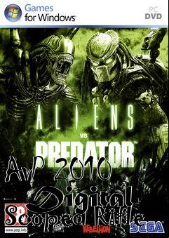 Box art for AvP 2010 - Digital Scoped Rifle