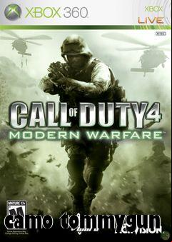Box art for camo tommygun