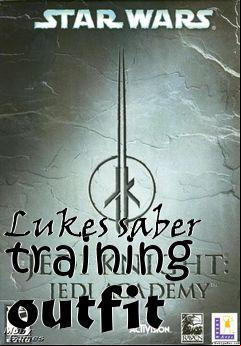 Box art for Lukes saber training outfit