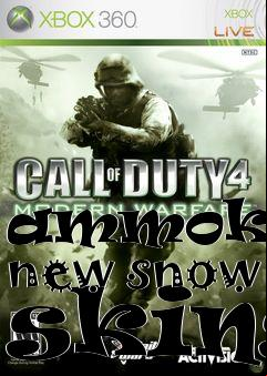 Box art for ammokids new snow skins