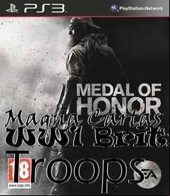 Box art for Magna Cartas WW1 British Troops