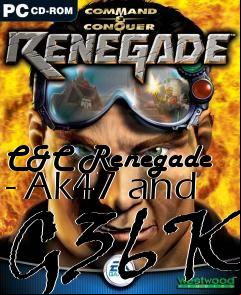 Box art for C&C Renegade - Ak47 and G36K