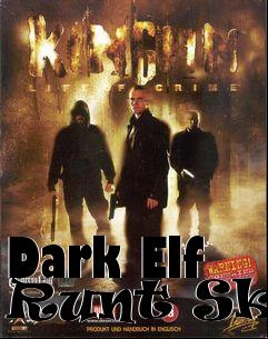 Box art for Dark Elf Runt Skin