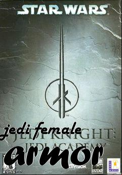 Box art for jedi female armor