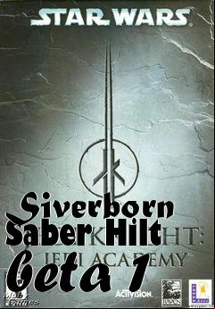 Box art for Siverborn Saber Hilt beta 1