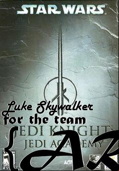 Box art for Luke Skywalker for the team {AR}