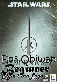 Box art for Ep3.Obiwan Beginner Style ClanLogo