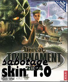 Box art for sabotage skin 1.0