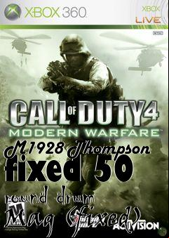 Box art for M1928 Thompson fixed 50 round drum Mag (fixed)
