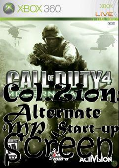 Box art for Col.Zions Alternate MP Start-up Screen