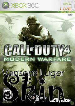 Box art for Vansens Luger Skin