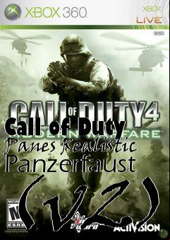 Box art for Call of Duty Panes Realistic Panzerfaust (v2)