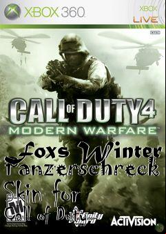 Box art for Foxs Winter Panzerschreck Skin for Call of Duty
