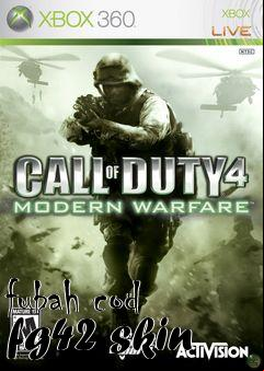 Box art for fubah cod fg42 skin