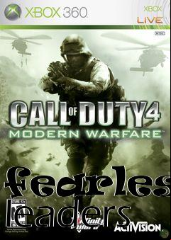 Box art for fearless leaders