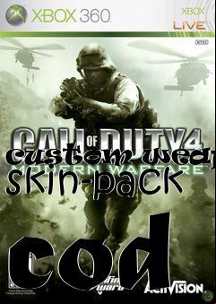 Box art for custom weapons skin-pack cod