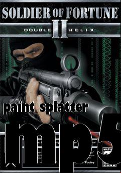 Box art for paint splatter mp5