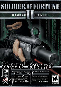 Box art for Real camo sig551