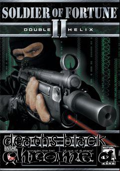 Box art for deaths black chrome ak74