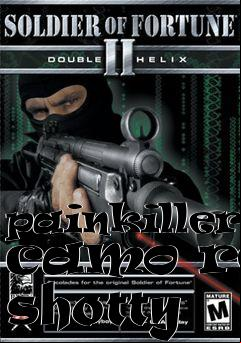 Box art for painkillers camo red shotty