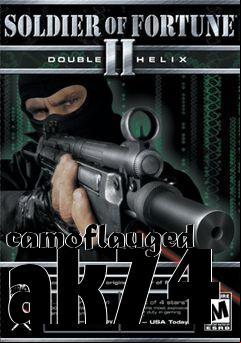 Box art for camoflauged ak74