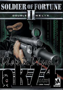 Box art for black blue ak74