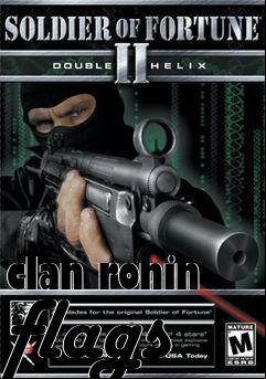 Box art for clan ronin flags