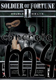 Box art for concrete m4