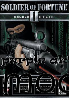 Box art for purple ak74 mod