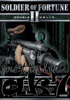 Box art for mettalic ak74