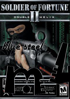 Box art for blue steel m4